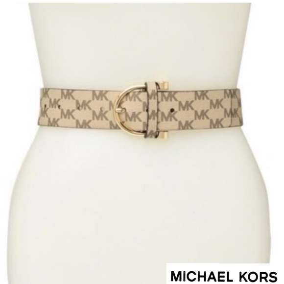 NWT Michael Kors Reversible Leather Belt | Medium - Picture 1 of 9